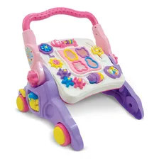 Andador Infantil 4 Em 1 Para Bebê Educativo Maral Rosa Foto mini 1
