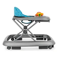 Andador Infantil Andajar C/som Bebê Acqua Cinza Tutti Baby Foto mini 4