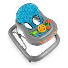 Andador Infantil Andajar C/som Bebê Acqua Cinza Tutti Baby Foto mini  3