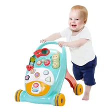 Andador Infantil Brinquedo Educativo Musical Didático Bebe Cor Azul Foto mini 1