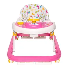 Andador Infantil Musical Bichinhos Rosa - Styll Baby Foto mini 3