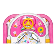 Andador Infantil Musical Bichinhos Rosa - Styll Baby Foto mini 2