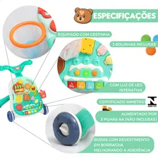 Andador Interativo Infantil 2 Em 1 - Shiny Toys Foto mini 4