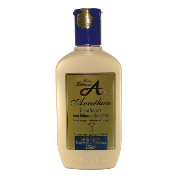 Aneethun Creme De Silicone Com Tutano E Queratina - 250m Foto 1