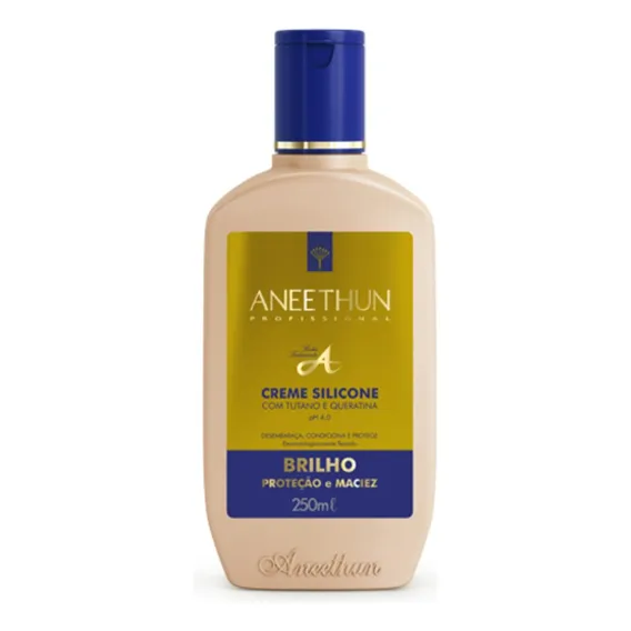 Aneethun Linha A - Creme Silicone Tutano E Queratina 250ml Foto 1