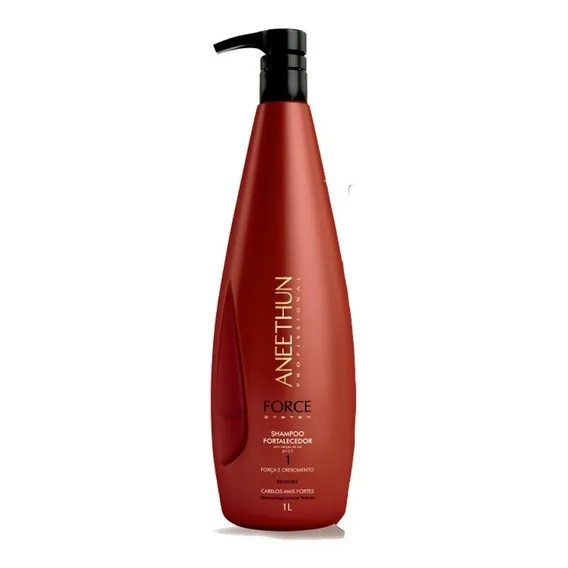 Aneethun Shampoo Fortalecedor Force System - 1 Litro Foto 1