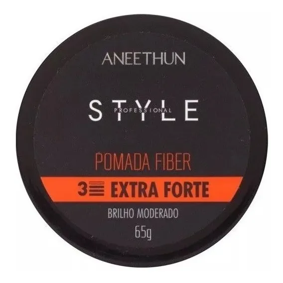 Aneethun Style Pomada Fiber Fixação Extra Forte 65g Foto 1