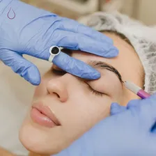 Anel Batoque Descartável Micropigmentação E Cílios Foto mini 2