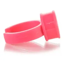 Anel Batoque Descartável Pacote Com 100 Unidades Rosa Foto mini 4