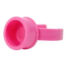 Anel Batoque Médio Descartável Pink - 50 Unidades Foto mini  2