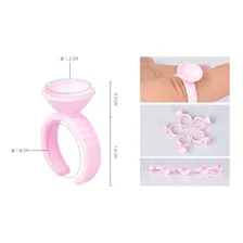 Anel Batoque P Descartável P/ Estética Micro 1000 Un Foto mini 4