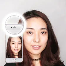 Anel De Led Luz Para Selfie Ring Light Flash Celular Foto mini 2