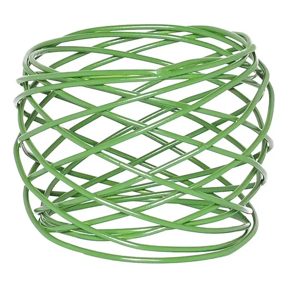 Anel Porta Guardanapo Mesa Posta Sousplat Espiral Verde Foto 1