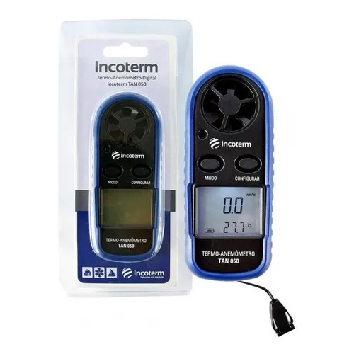 Anemometro Com Term么metro Digital Tan 050 Incoterm Foto 1