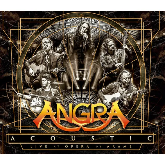 Angra Acoustic Live At Ópera De Arame 2 Cds Lacrado Versão Do Álbum Estandar Foto 1