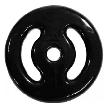 Anilha 5 Kg Emborrachada Vazada Preto- 1 Unidade Foto mini 1