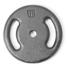 Anilha Pintada 10 Kg Peso Academia Musculação Preto Foto mini 1
