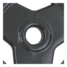 Anilha Sport Emborrachada Standad Ahead Sports 4kg Preto Foto mini 2