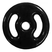 Anilha Vazada Emborrachada 2kg Preto Foto mini 1