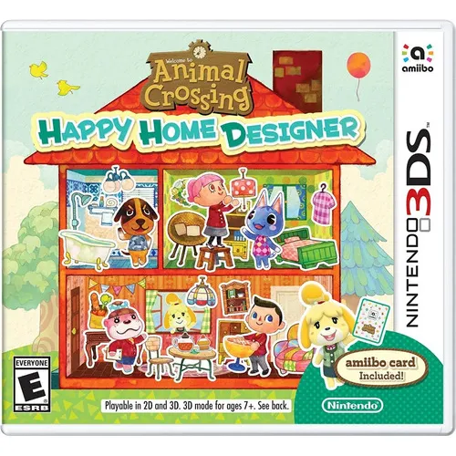 Animal Crossing Happy Home Designer Nintendo 3ds Foto 1