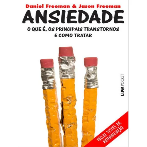 Ansiedade - Vol. 1192, De Freeman, Daniel. Editora L±, Capa Mole Em Português Foto 1