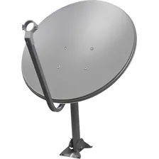 Antena Digital Chapa Parabolica 60cm Ku + Lnbf Duplo Foto mini 4