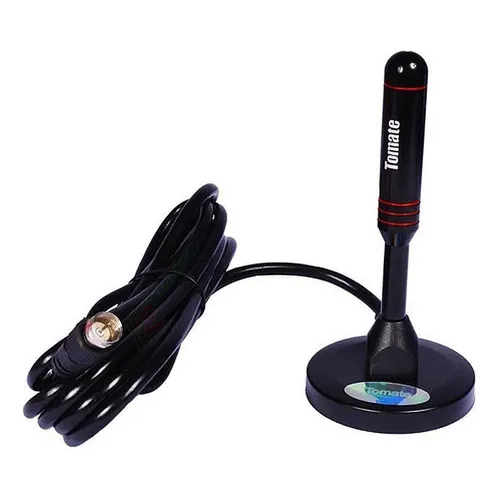 Antena Digital Hd 3.5dbi Interna Externa C/ Imã 3m Tomate 4u Foto 1