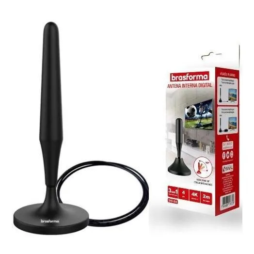 Antena Digital Interna E Externa Portátil Premium Shd-550 Foto 1