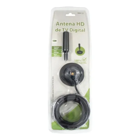 Antena Hd Tv Digital Interna Hdtv Uhf Dtv 5m Foto 1