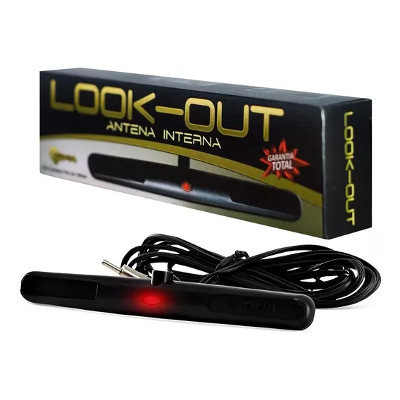 Antena Interna Amplificada Universal Parabrisa Amfm Look Out Foto 1