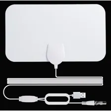 Antena Interna + Amplificador Sinal Hdtv Para Tv Digital 01a Foto mini 1