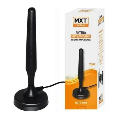 Antena Interna Digital Amplificada Hdtv Uhf 25db Tv Smart Foto 1