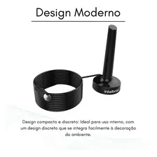 Antena Interna P/ Tv Digital Interna Intelbras 2031 Hdtv 4k Foto mini 4