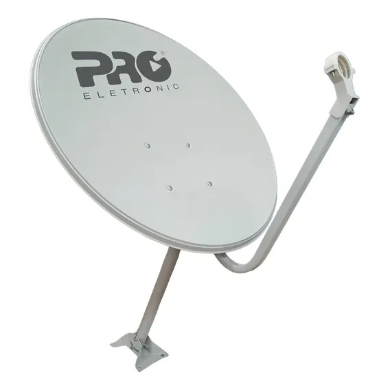 Antena Parabola Proeletronic Pqku-6037/e8 60cm Offset Ku Foto 1
