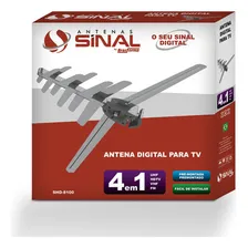 Antena Sinal Digital Externa 4x1 Vhf Fm Uhf Hdtv Shd8100 Foto mini 3