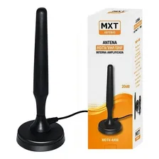 Antena Tv Amplificada 20db Mxt Mdtv 400-b Digital Hd Uhf Foto mini 1