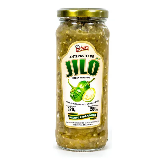 Antepasto De Jiló 320g Riele Conservas Foto 1