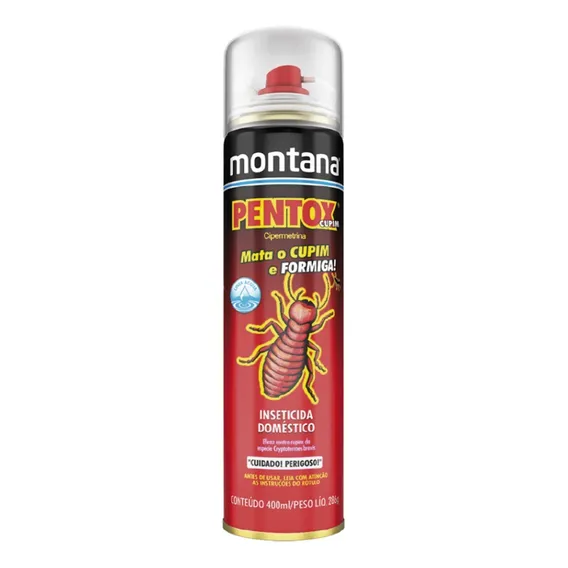 Anti Cupim Mata Cupim Mata Tudo Pentox Spray 400ml Foto 1