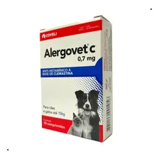 Anti-histamínico Alergovet Cães E Gatos Coveli - 0,7mg Foto mini 3