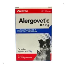 Anti-histamínico Alergovet Cães E Gatos Coveli - 0,7mg Foto mini 2