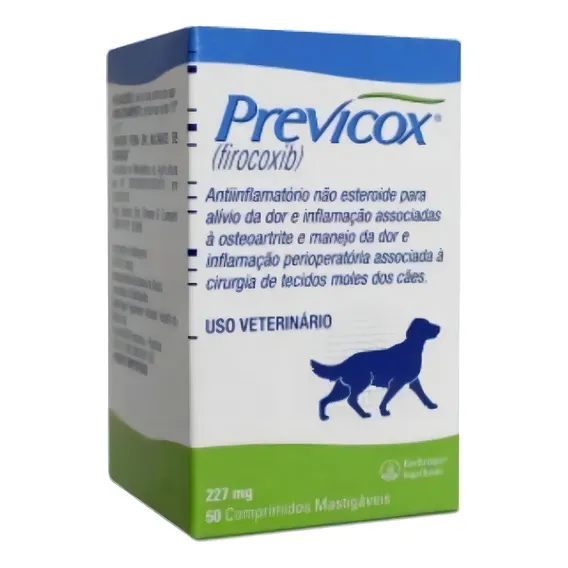 Anti-inflamat贸rio Previcox 227mg C/60 Comprimidos Foto 1