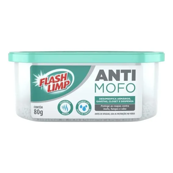 Anti Mofo Desumidificador Armário Guarda Roupa Closet 80g Foto 1