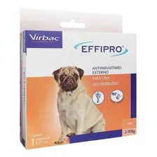 Antipulgas E Carrapatos Effipro Cães 0,67ml Até 10kg Virbac Foto mini 1