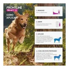 Antipulgas E Carrapatos Frontline Plus Para Cães 40 A 60kg Cor Foto mini 2