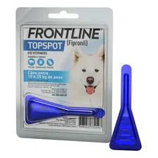 Antipulgas e Carrapatos Frontline Top Spot para cães de 10kg a 20kg Foto mini 1