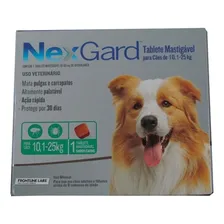 Antipulgas E Carrapatos Nexgard Para CĂŁes 10,1 A 25KG 3 Tabletes Foto mini 3