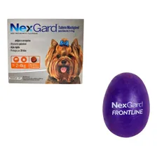 Antipulgas Nexgard Para Pulgas Carrapatos 1 Tablete 2 A 4kg Foto  mini 1