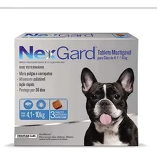 Antipulgas P/ Cães Nex Gard De 4,1 Até 10 Kg Com 3 Unidades Foto mini 4