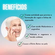 Antirugas Efeito Botox Creme Rosto Ácido Hialurônico Foto mini  3