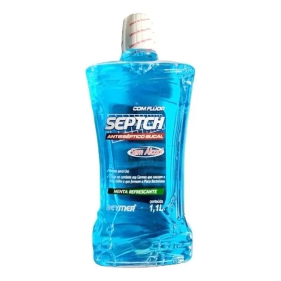 Antisseptico Bucal Septch 1,1 Lt Menta Foto 1
